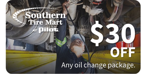 Southern Tire Mart Oil Change Discount